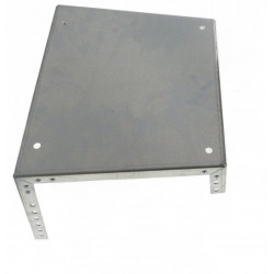 Grado di pendenza in acciaio inossidabile, serie Maxi, 300 mm, per rivestimento a cura del committente