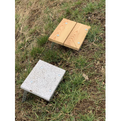 Belagplatte gehört nicht zum Lieferumfang!