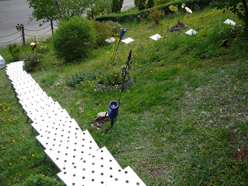 Hangstufen im Garten-Preis je nach Ausführung