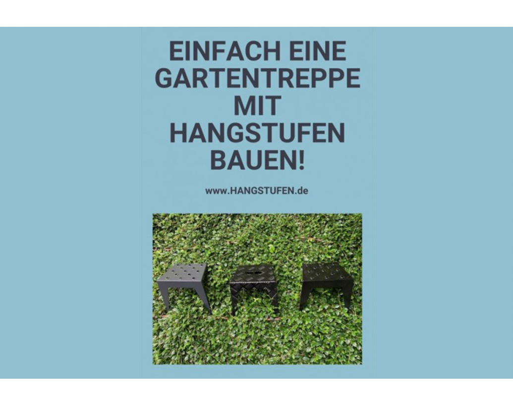 Hangstufen sind nun auch pulverbeschichtet lieferbar!